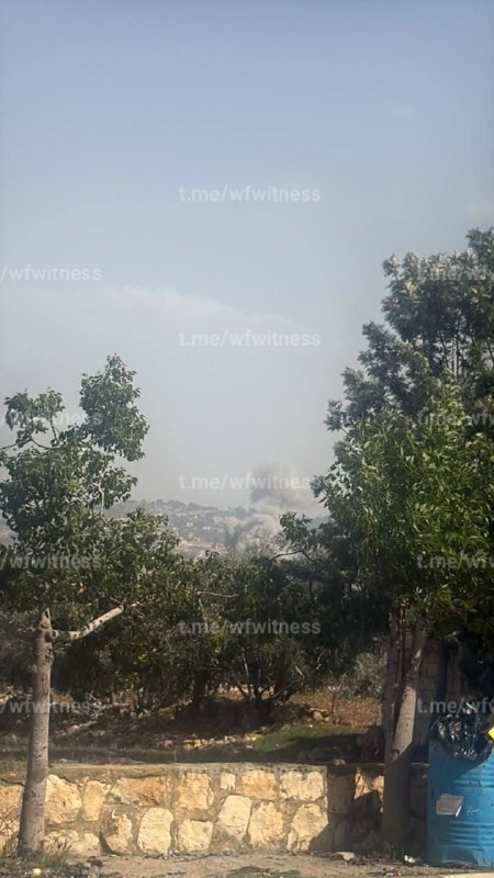 ️🇱🇧🇮🇱 The Israeli airstrike was aimed at Bnei Hayyan in southern Lebanon.