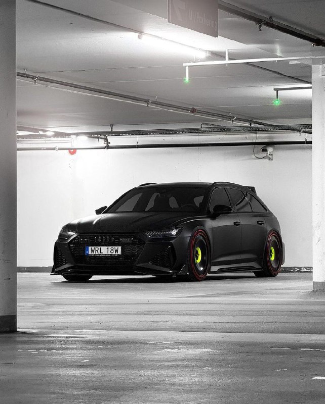 Audi RS6 с дисками F1 5