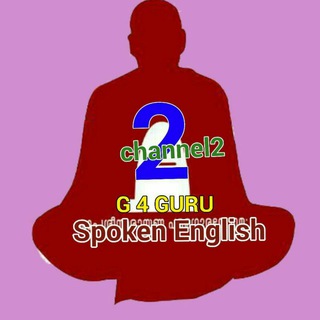G 4 guru Spoken English channel 2 Telegram Group Link