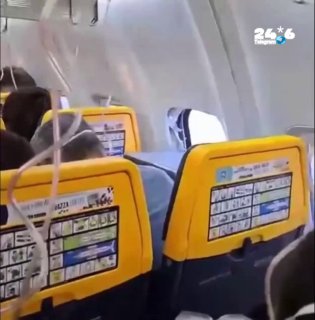 🇮🇱 תיעוד: רגעי האימה מהטיסה.