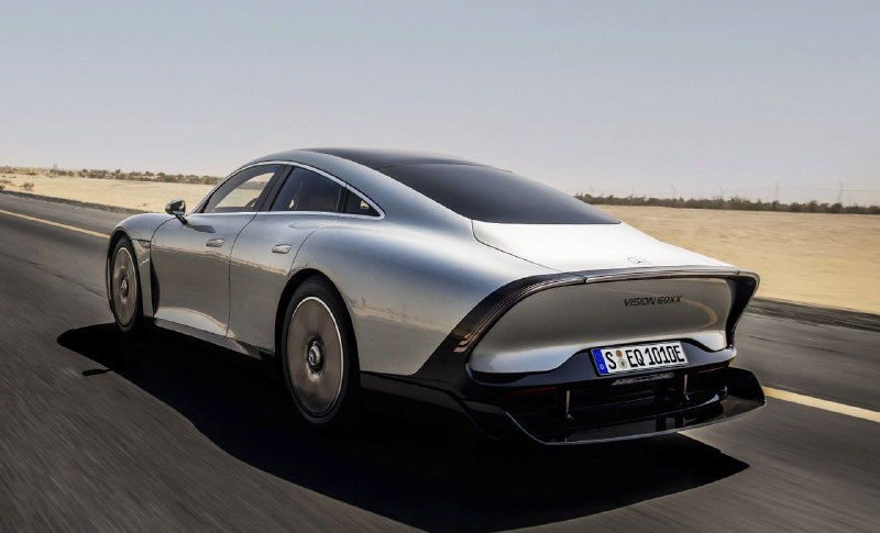 Электромобиль Mercedes Vision EQXX поставил новый рекорд 3