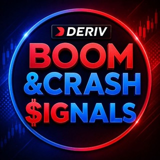 Telegram profile photo for DERIV BOOM & CRASH SIGNALS - FREE 💰