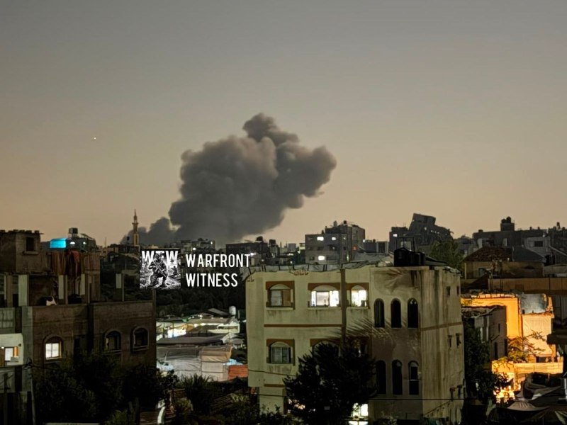 ️🇮🇱🇵🇸 לפני שעה קלה תקף צה"ל אתר סמוך לצומת אל-שוהדא במחנה אל-בוריג', מרכז עזה, בעקבות אזהרת פינוי.