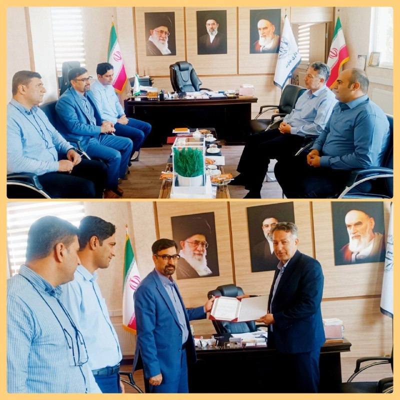پایگاه خبری صدای نهاوند: 🔸تقدیر رئیس اداره ثبت اسناد نهاوند از شهردار / تاکید بر گسترش تعامل و همافزایی سازنده💠 احمد ظفری، رئیس اداره ثبت اسناد