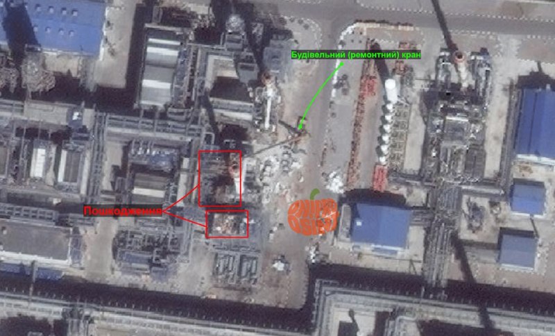 The footage also confirmed overnight strikes on Russian military infrastructure, showing hits on the 110 kV Oleksandrivka, 220 kV Marianivka, and 330 kV Dzhankoi substations in occupied Crimea, a fuel tank in Feodosia, a fuel depot and fuel truck in occupied Melitopol, and a locomotive in Unecha, Bryansk region.