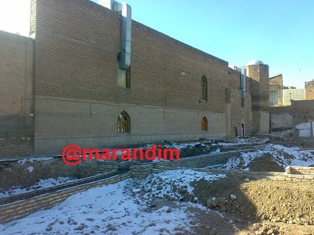 marandim: تخریب مدرسه قدیمی فرخی برای ساخت مصلی1390