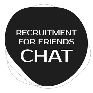 Логотип Recruitment for friends Chat