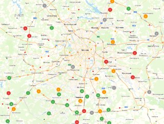 ⚡️ На фоне топливного кризиса в России появилась интерактивная карта с АЗС, где указано, есть ли там бензинКарту доступности топлива на АЗС в РФ выпустило digital-подразделение «ТБанка».На карте указаны адреса АЗС, цветом точки указано,➖ есть ли запас бенз