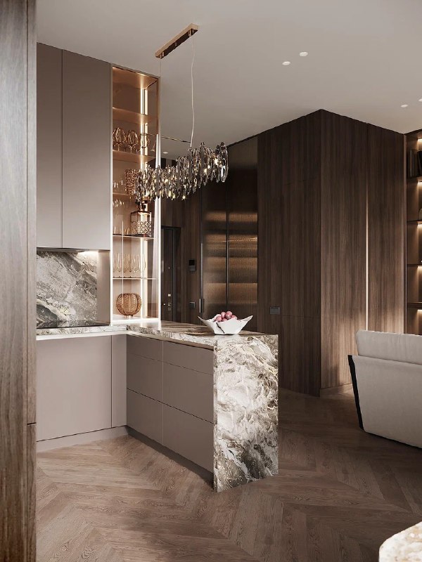 Оттенки! Изначально в концепции стены были светлые - и было тоже весьма приятно ! Но- но более темные оттенки всегда придают большее роскошество и ... - изображение 2 - оттенки, более, изначально