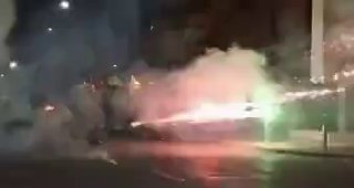 יירוטים אלימים הרעידו את טירנה