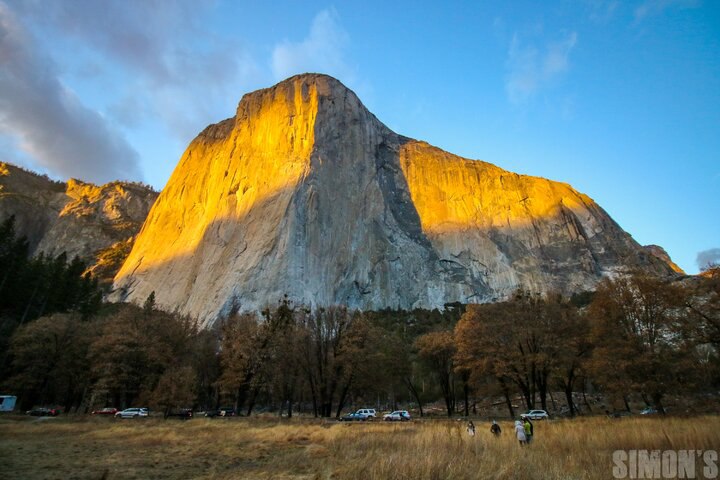 【加州-優勝美地】仰望那914公尺有人曾徒手爬上去的酋長岩