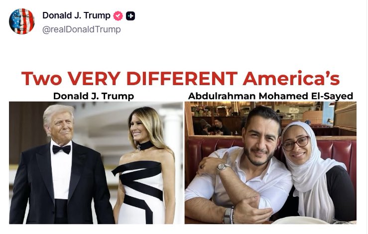הפוסט האחרון של טראמפ