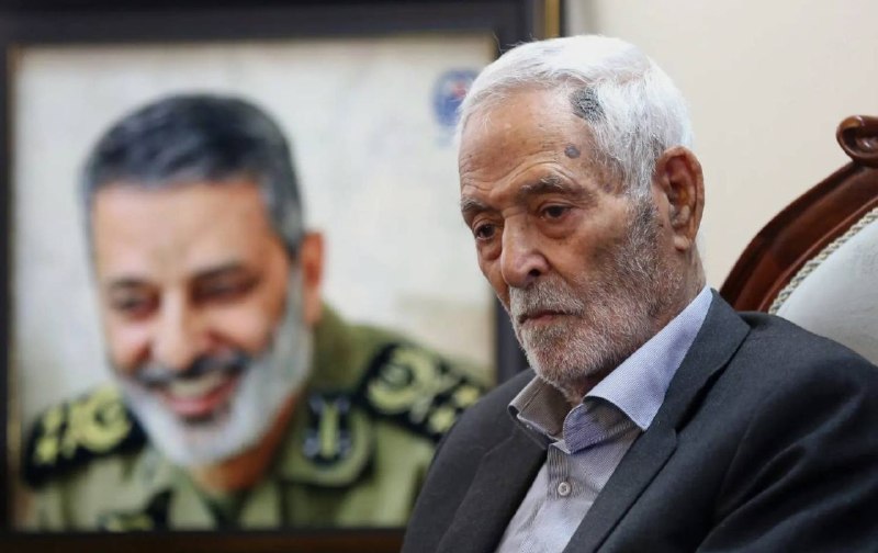 Farewell to Amir's father, Seyed Abdulrahim Mousavi Darfani, was killed, he said.