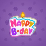 B-Day Candle #234