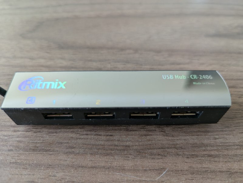 USB Hub Ritmix CR-2406 — фото 1