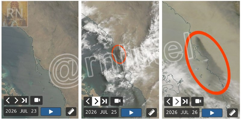 🛰 תמונות לוויין מאשרות את המתקפה הקרקעית של אנסאר אללה על בית זיקוק הנפט ארמקו בסעודיה ב-24 ביולי