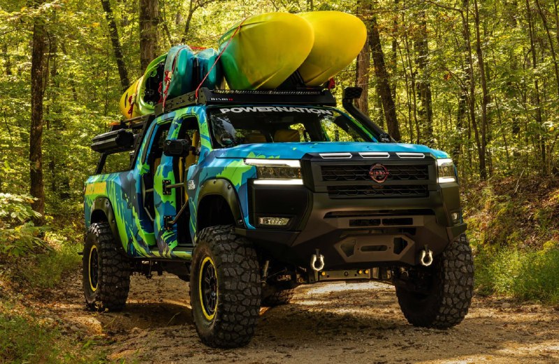 Компания Nissan представила концепт Frontier Rapid Runner