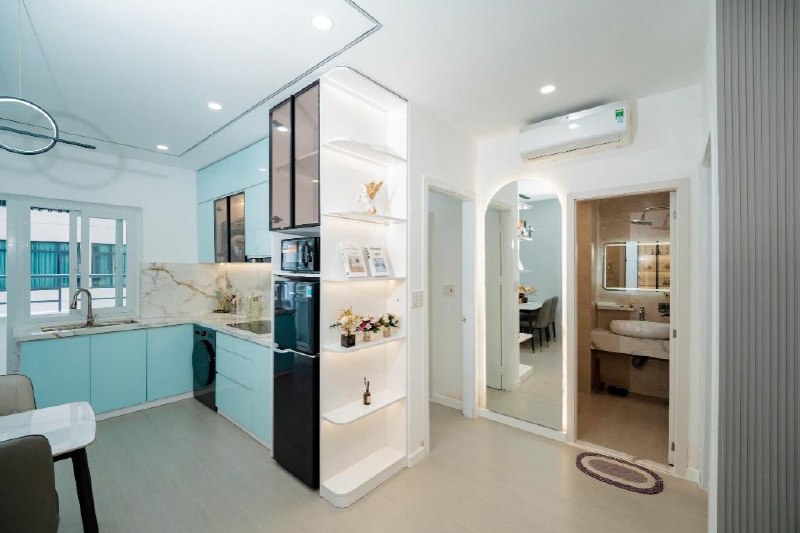 2-bedroom apartment for rent, 59 m², Vĩnh Phước
