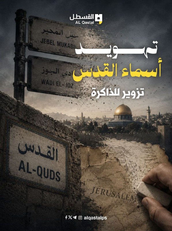 تهويد أسماء القدس يثير انتقادات فلسطينية