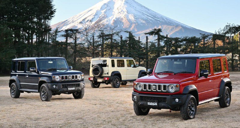 Пятидверный Suzuki Jimny вызвал ажиотаж в Японии — прием заказов временно остановлен