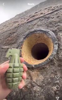 This is how WWII bunkers in Normandy used a fake air vent to return grenade to senderDid you know? 🎓