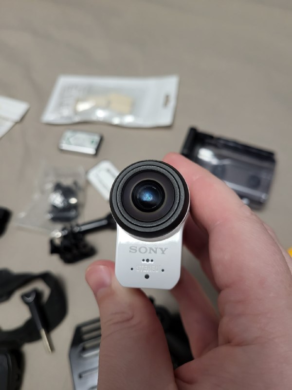 экшн камера Sony Action Cam FDR-X3000 в идеальном техническом состоянии. Пишет честные 4K с великоле — фото 1