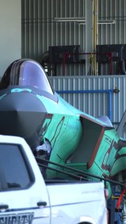 ה-F-35A הראשון של גרמניה השלים את ההרכבה הסופית ונכנס לשלב הגימור לצביעה וציפוי חמקמק במתקן פורט וורת' של ל…