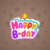 B-Day Candle #235