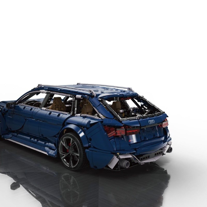 Audi RS6 превратили в конструктор — это почти копия настоящей машины 7