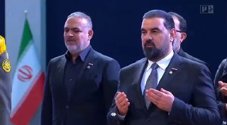 יו"ר הפרלמנט העיראקי השתתף ב"טקס הפרידה" של האימאם חמינאי