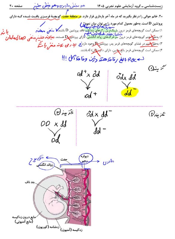 زیست دکتر علی عزتی|کانال رسمی: سوالی که طراح میده تو کنکور ۱۴۰۵