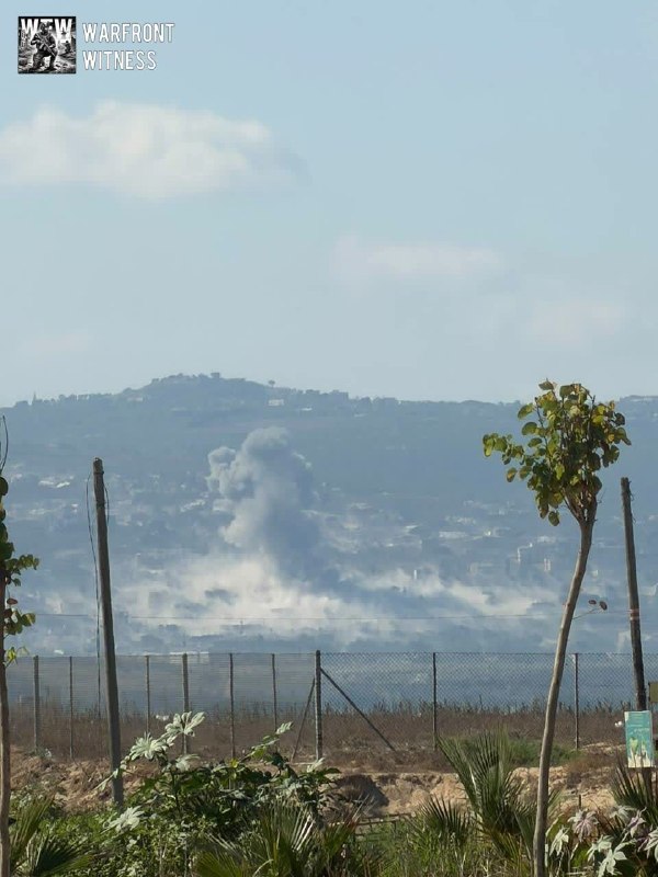 ️🇱🇧🇮🇱 פיצוץ ישראלי מכוון אל העיירה אל מנסורי, דרום לבנון.