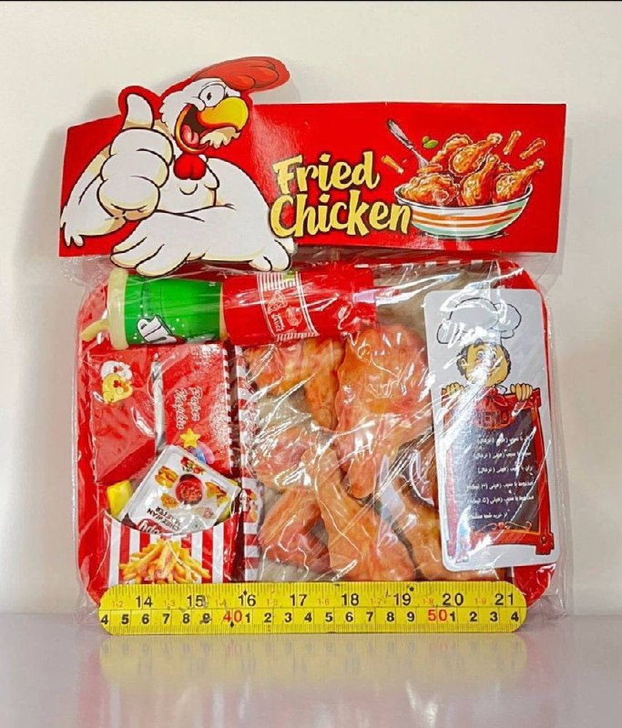 NOVIN TOYS: 💠 مرغ سوخاری ۱۱تیکه سلفونی 📦 کارتن: ۳۶ تایی💵 قیمت فروش ویژه: ۳۵۷۰۰۰ تومان📌 کانال: https://t.me/TOYS_NOVIN👤 سفارش: @STORE
