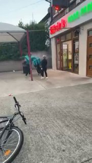 🇺🇸 A fight in a convenience store parking lot in Oakwood, Texas, escalated into a shooting on September 11.A bystander was hit by gunfire and hospitalized in stable condition, while a 24-year-old suspect was taken into custody.Follow main channel -> LiveLeak Follow private channel -> LiveLeak Private