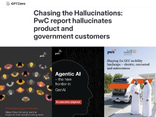 GPTZero Finds Fabricated Citations in PwC Middle East Research Reports