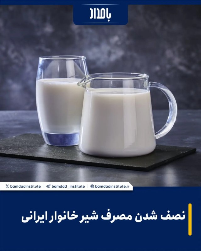 مطالب ده ریشتری: .براساس گزارش بررسی بودجه خانوار بانک مرکزی بین سالهای ۱۳۸۵ تا ۱۴۰۳ مصرف انواع شیر خانوار ایرانی نصف شده و از ۲۱۵ کیلو