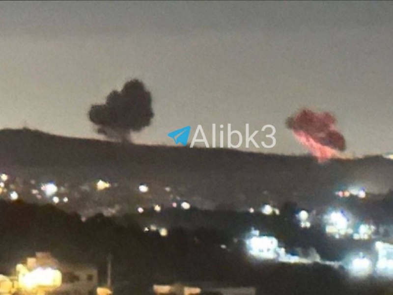 סדרת הפצצות בדרום לבנון כתוצאה מפעולות הריסה מאסיביות של צה"ל