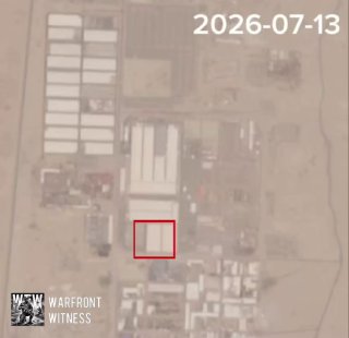 נראה כי תמונות ️🇮🇷🇺🇸🇰🇼 Sentinel‑2 מה-13-15 ביולי מציגות נזק למתקני המחסן של KGL Logistics בעקבות התקפ…