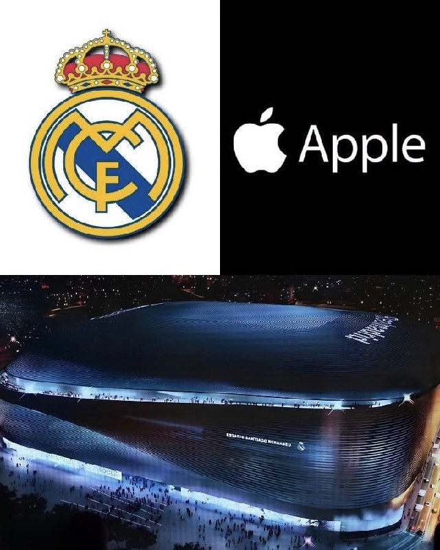 RealMadridCFNews | رئال مادرید سی اف نیوز: 💢 مادرید در آینده بازی می‌کند!⚽️رئال مادرید و اپل تجربه تماشای فوتبال را وارد مرحله جدیدی کرده‌اند.⚪️ باشگاه از برنابئو 