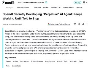 OpenAI Is Testing a Codex Mode That Keeps Working Until a User Stops It