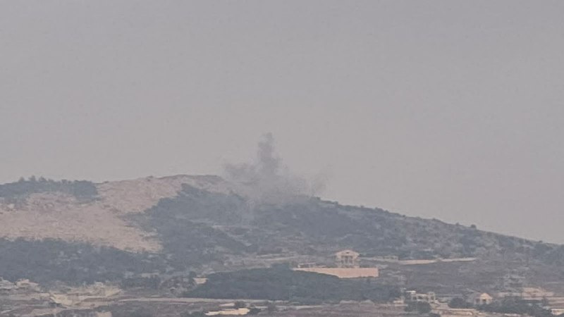🚨 הפצצת ארטילריה מכוונת אל עלי אל-טאהר הייטס