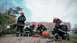 באיזור לוגואיסק מתקיימים תרגילים מקיפים להגנה מפני מצבי חירום