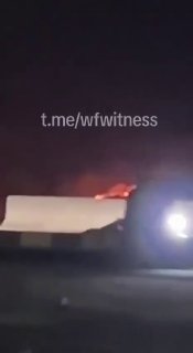 ️🇺🇸🇮🇷 צילומים של תקיפה אמריקאית שפגעה על פי הדיווחים באזור סביב עמדת המשטרה אחמד ריז'ה בצ'באהר, איראן.