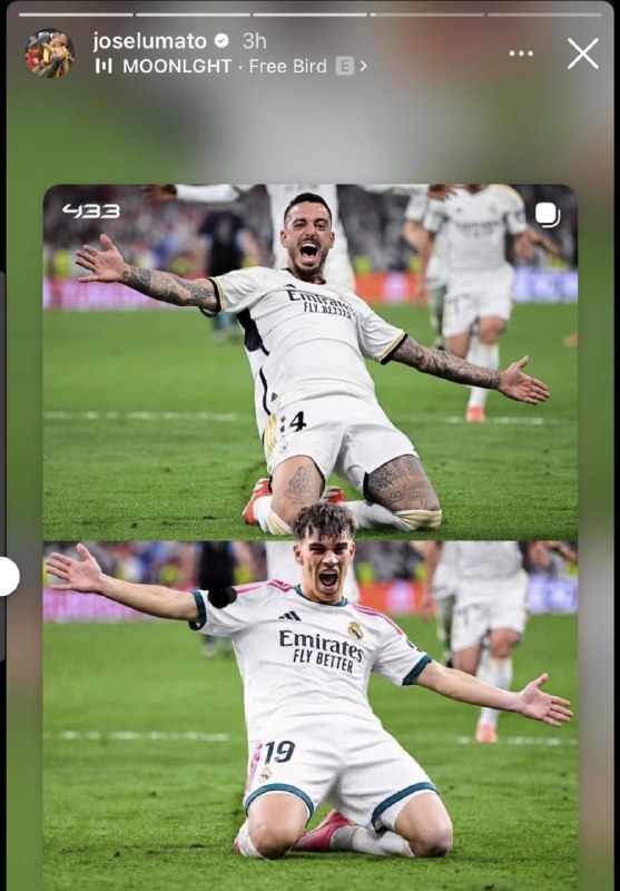 رئال مادرید | Real Madrid: خوسلو در اینستاگرام @RealMadridFans