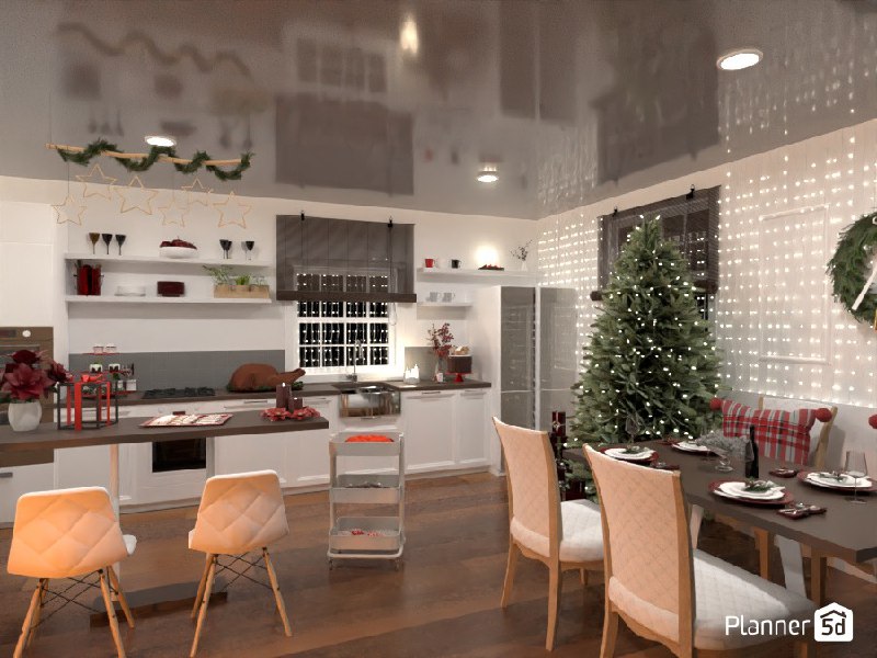 The Holiday Season Has Arrived! Here are 3 Christmas-inspired homes to spark some new ideas or boost your festive mood! Project 1 Link Can you gues... - изображение 2 - project, link, holiday