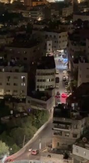 סצנות מהפלישה המסיבית של כוחות הכיבוש לעיר שכם.