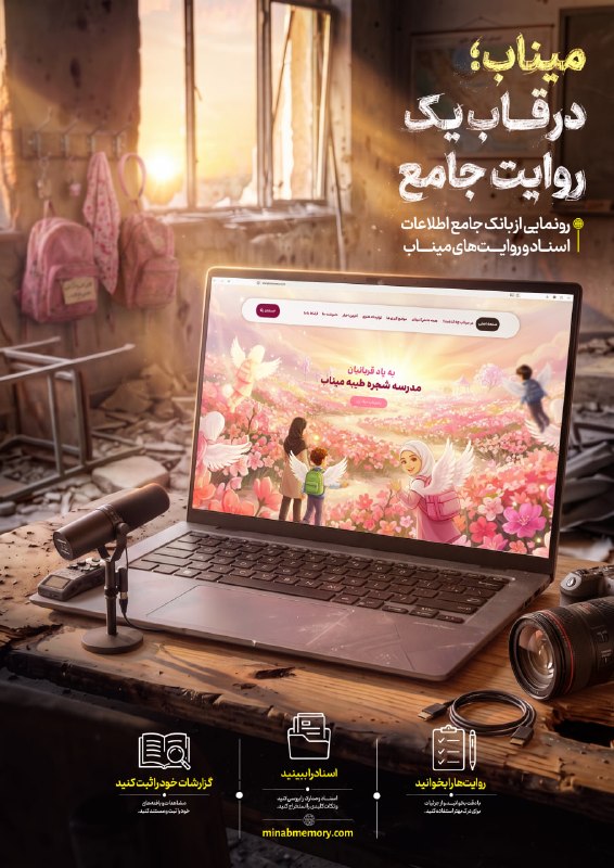 شبکه خبری العالم: 🔻 رونمایی از بانک جامع اطلاعاتی میناب/ میناب؛ در قاب یک روایت جامع🔸همزمان با صد و شصت‌وهشتمین روز از وقوع جنایت جنگی در 