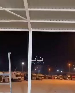 🎦 עוד תמונה של טיל תקיפה קרקעי אמריקאי סביב מסוף הגבול שלאמצ'ה במחוז ח'וזסטן