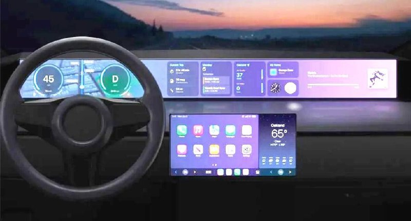 Porsche и Aston Martin показали Apple CarPlay нового поколения 3