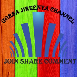 Gorsa Jireenyaa✈️ Telegram Group Link